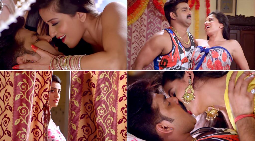 Pawan Singh and Monalisa Viral Video